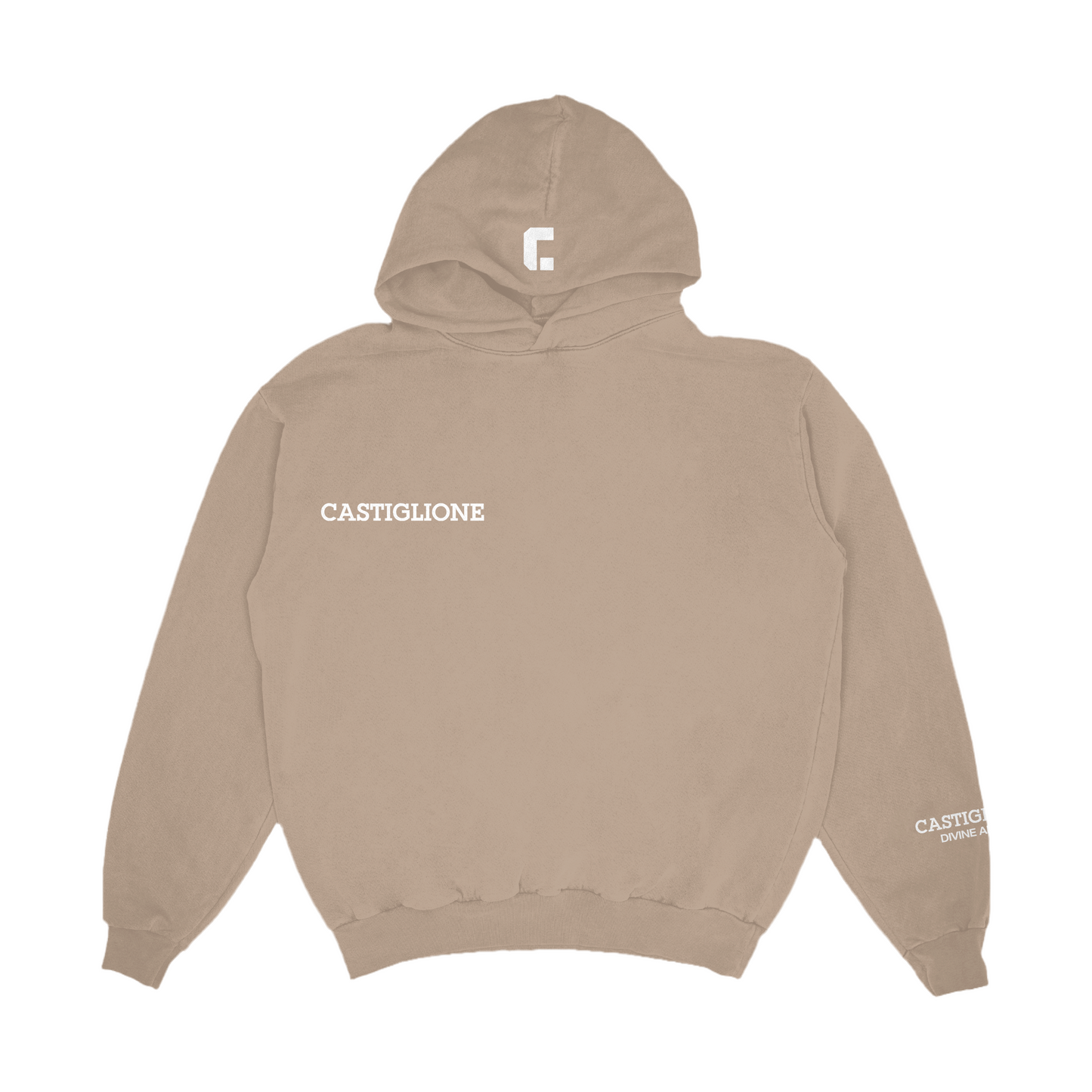 Beige Divine Hoodie