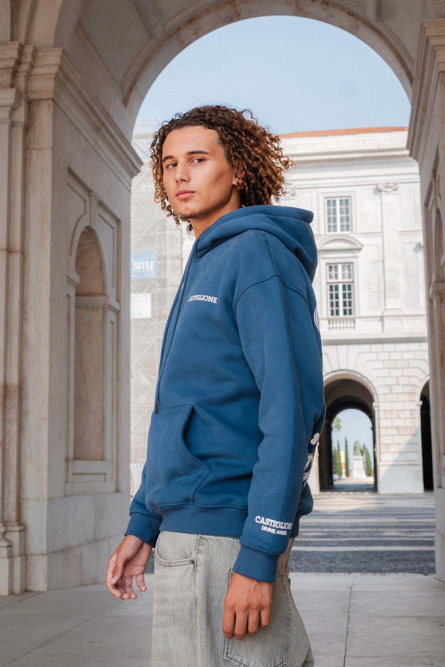 Blue Divine Hoodie